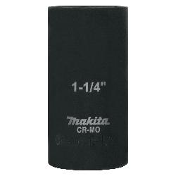 Makita A-96366 Deep Well Impact Socket, 1/2 in Square Drive, 1-1/4 in, 6 Points