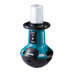 Makita DML810 Cordless Self-Righting Area Worklight, LED Lamp, 0.2 W Lamp, 120 VAC, 14.4/18 VDC