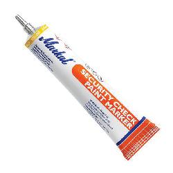 Markal 96669 Security Check Paint Marker, Plastic Tip, Yellow