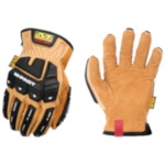 Mechanix Wear LDMP-C75-008 M-Pact F9-360 LDMP-C75 Impact-Resistant Driver Gloves, SZ 8/S, Cotton/Durahide Leather/Pigskin/Polyester/TPR, Elastic Cuff, ANSI Cut-Resistance Level: A9