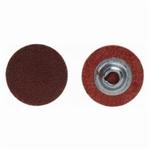 Merit 69957399603 Coated Abrasive Quick-Change Disc, 3/4 in Dia, 40 Grit, Extra Coarse Grade, Aluminum Oxide Abrasive, Type TS (Type II) Attachment