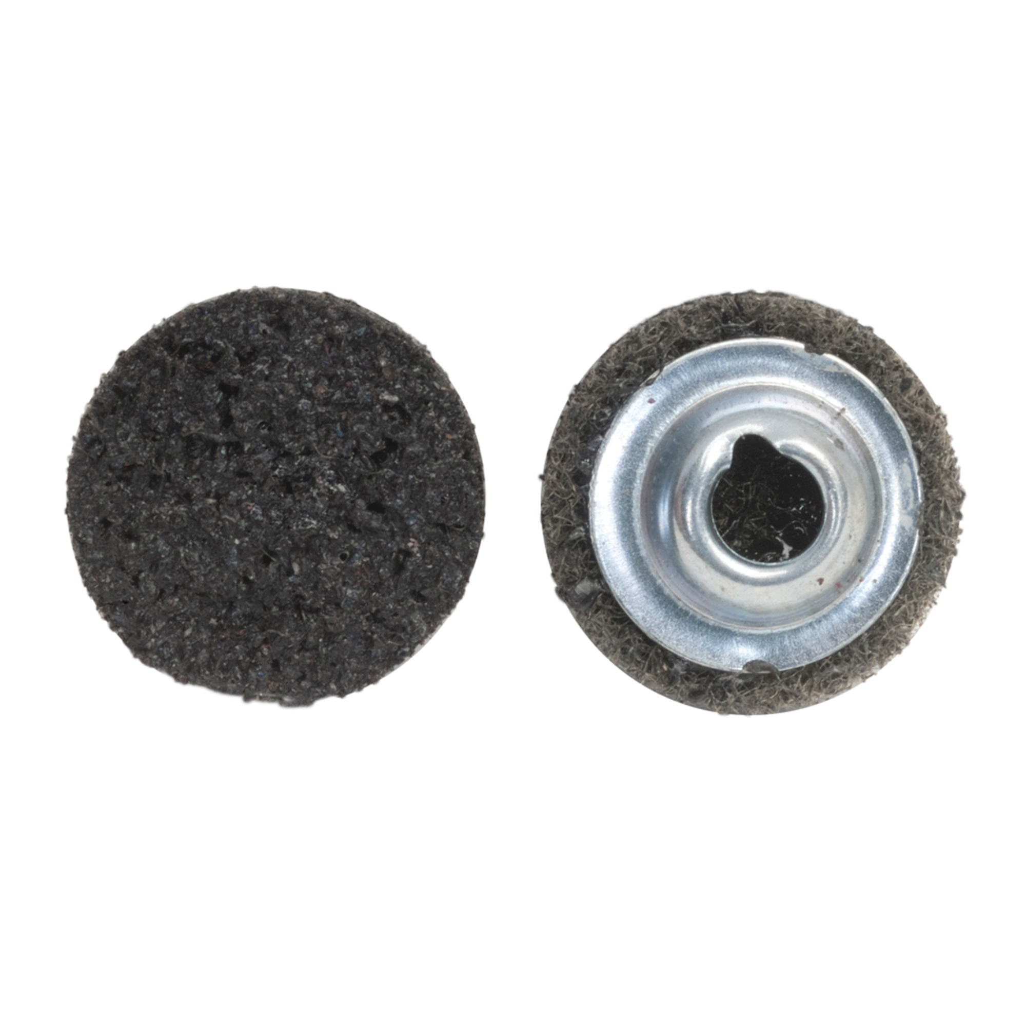 Merit 66254449284 Non-Woven Abrasive Quick-Change Disc, 1 in Dia, Extra Coarse Grade, Aluminum Oxide Abrasive, Type TS (Type II) Attachment