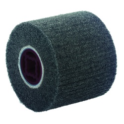 metabo 623488000 Flap Wheel, 4 in Dia Wheel, 4 in W Face, 1/8 in Dia Shank, P180 Grit, Fine Grade, Elastic Abrasive
