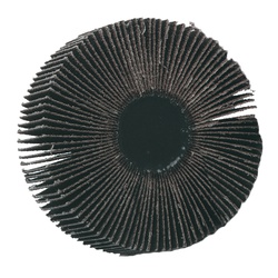 metabo 655374000 Standard Flap Wheel, 2 in Dia Wheel, 1 in W Face, 1/4 in Dia Shank, A60 Grit, Very Fine Grade, Aluminum Oxide Abrasive
