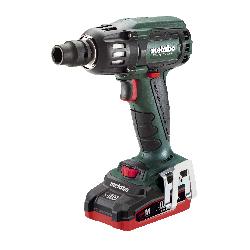 metabo US602205310 SSW 18 LTX Brushless Cordless Impact Wrench Kit With Coolant Through, 1/2 in Square Drive, 4250 bpm, 295 ft-lb Torque, 18 VDC