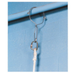 Miller by Honeywell 470/ Spring Loaded Temporary Wire Hook Anchorage Connector, Stainless Steel