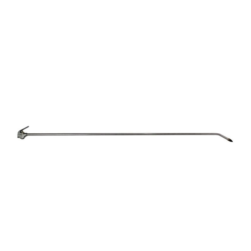Milton 159 100 Extended Reach Lever Style Blow Gun, 150 psi Working, 50-1/2 in L Tube, 1/4 in NPT Inlet Thread, Zinc, Domestic