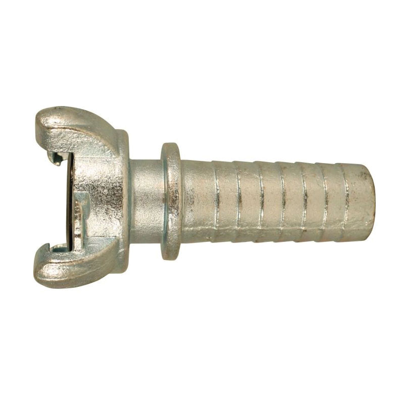 Milton 1862-10 1800 4-Claw Twist Lock Universal Coupler, 1-1/4 in, Hose Barb, Malleable Iron