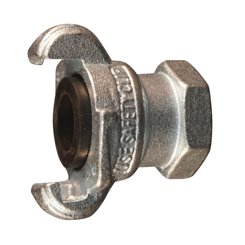 Milton 1864 1800 Twist Lock Universal Coupler, 1 in, FNPT, Malleable Iron