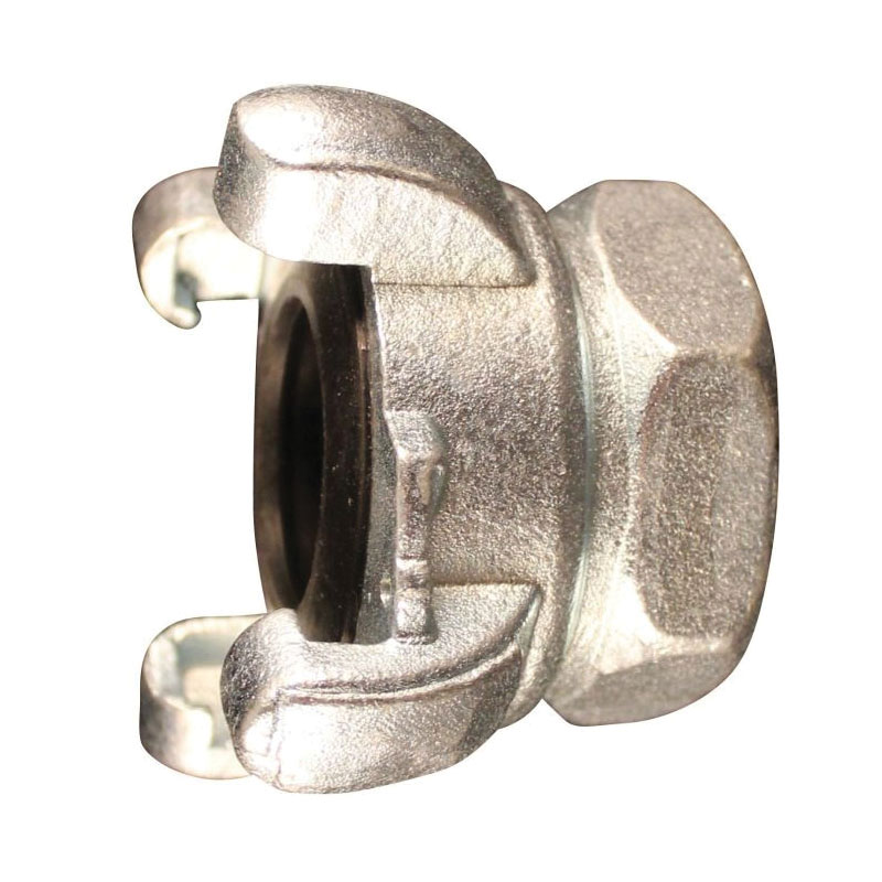 Milton 1864-10 1800 4-Claw Twist Lock Universal Coupler, 1/4 in, FNPT, Malleable Iron