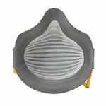 Moldex 4700N100 AirWave 4700 Disposable Particulate Respirator With Ventex Valve and Full Foam Faceseal, M to L, Resists: Heat, Flame and Non-Oil Based Particulates