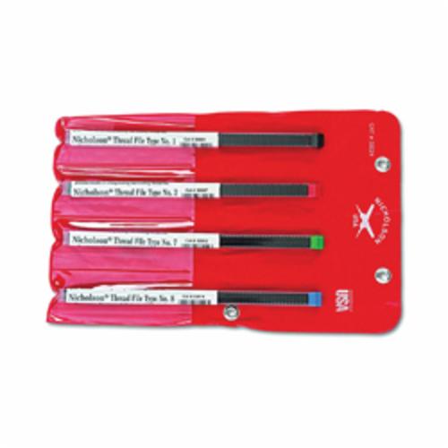 CRESCENT NICHOLSON 33024 Double End Thread Restoring File Set, External Thread Use: Bolt and Pipe