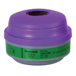 North by Honeywell 7584P100L Combination Cartridge, For Use With 5400, 5500, 7600 and 7700 Series Respirators, P100 Filter Class, 0.999 Filter Efficiency, Thread Connection, Resists: Aerosols By Removing Dusts, Fumes, Fibers, Mists and other Particles