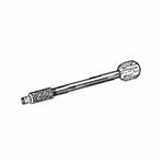 Norton 61463687900 37C Dressing Stick, Round Shape, 1/2 in Dia, 6 in L x 1/2 in W