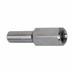 Norton 63642543318 Long Flap Wheel Adapter, 1/4-20 ID