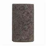 Norton BlueFire 66253344387 Portable Snagging Plug With NCRH Steel Bushing, 2 in Max Diameter, 3 in THK Head, 20 Grit, Very Coarse Grade, Zirconia Alumina Abrasive