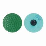 Norton 66260311779 Type TR Quick-Change Speed-Lok Coated Abrasive Disc, 2 in Dia, 120 Grit, Fine Grade, Diamond Abrasive