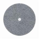 Norton Bear-Tex NEX Rapid Blend 66261014887 Non-Woven Unified Wheel, 3 in Dia, 3/8 in Center Hole, 1/4 in W Face, Fine Grade, Silicon Carbide Abrasive