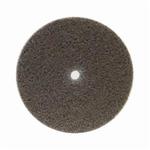 Norton Bear-Tex NEX Rapid Blend 66261014909 Non-Woven Unified Wheel, 3 in Dia, 1/4 in Center Hole, 1/4 in W Face, Medium Grade, Aluminum Oxide Abrasive