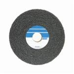 Norton Bear-Tex 66261058510 Convolute Non-Woven Abrasive Wheel, 6 in Dia x 2 in THK, 1 in Center Hole, Medium Grade
