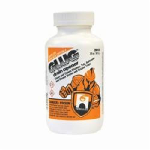 Hercules Glug 20410 Drain Opener, 20 oz, Flakes, Odorless