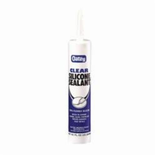 Oatey 30236 General Purpose Silicone Caulk, 10.1 oz Cartridge, Clear