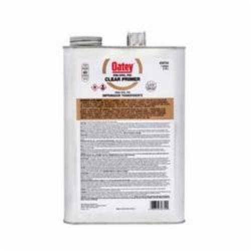 Oatey 30754 Primer, For Use With PVC and CPVC Pipe and Fittings, Clear, 1 gal Container