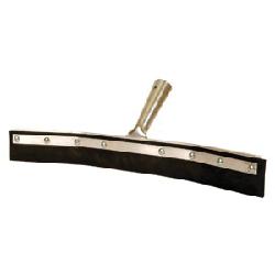 Osborn 0005240700 Floor Squeegee, 24 in W, Single Rubber Blade, Curved Blade Shape, 72 in L Handle
