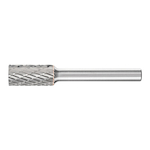 PFERD 22152 High Performance Line TOUGH Cut Premium Grade Carbide Burr, Plain End, Cylindrical - No End Cut (Shape SA) Head, 3/8 in Dia Head, 3/4 in L of Cut, 2-1/2 in OAL, Double Cut Cut
