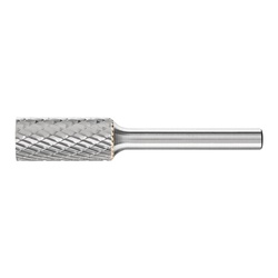 PFERD 22156 High Performance Line TOUGH Cut Premium Grade Cut-Off Wheel, Plain End, Cylindrical - No End Cut (Shape SA) Head, 1/2 in Dia Head, 1 in L of Cut, 2-3/4 in OAL, Double Cut Cut