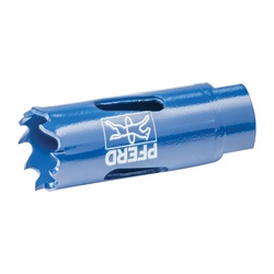 PFERD 29103 LS Series Hole Saw, 3/4 in Dia, 1-3/8 in D Cutting, Bi-Metal Cutting Edge