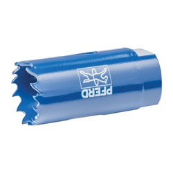 PFERD 29106 LS Series Hole Saw, 15/16 in Dia, 1-3/8 in D Cutting, Bi-Metal Cutting Edge