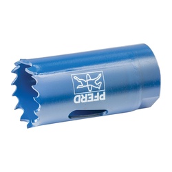 PFERD 29107 LS Series Hole Saw, 1 in Dia, 1-3/8 in D Cutting, Bi-Metal Cutting Edge