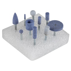 PFERD 39002 Mounted Point Set, 10 Pieces, Ceramic Grain
