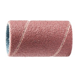PFERD 41049 Cylindrical Coated Spiral Band, 1/2 in Dia x 1 in L, 150 Grit, Fine Grade, Aluminum Oxide Abrasive