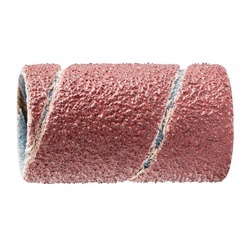 PFERD 41069 Cylindrical Coated Spiral Band, 5/8 in Dia x 1-1/8 in L, 60 Grit, Coarse Grade, Aluminum Oxide Abrasive