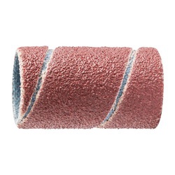 PFERD 41070 Cylindrical Coated Spiral Band, 5/8 in Dia x 1-1/8 in L, 80 Grit, Medium Grade, Aluminum Oxide Abrasive