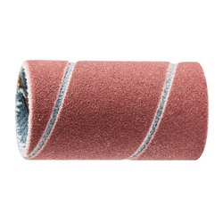 PFERD 41074 Cylindrical Coated Spiral Band, 5/8 in Dia x 1-1/8 in L, 240 Grit, Very Fine Grade, Aluminum Oxide Abrasive