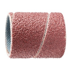 PFERD 41102 Cylindrical Coated Spiral Band, 3/4 in Dia x 1 in L, 60 Grit, Coarse Grade, Aluminum Oxide Abrasive