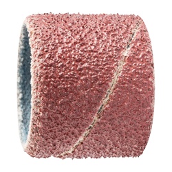 PFERD 41131 Cylindrical Coated Spiral Band, 7/8 in Dia x 3/4 in L, 50 Grit, Coarse Grade, Aluminum Oxide Abrasive