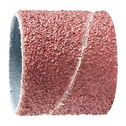 PFERD 41190 Cylindrical Coated Spiral Band, 1-1/8 in Dia x 1-1/8 in L, 40 Grit, Coarse Grade, Aluminum Oxide Abrasive