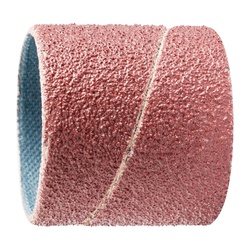 PFERD 41192 Cylindrical Coated Spiral Band, 1-1/8 in Dia x 1-1/8 in L, 60 Grit, Coarse Grade, Aluminum Oxide Abrasive