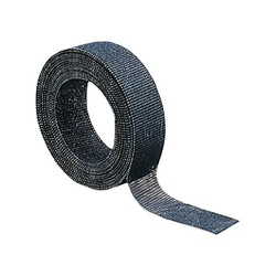 PFERD 47233 Double Sided Abrasive Roll, 1-1/2 in W x 10 yd L, 80 Grit, Medium Grade, Silicon Carbide Abrasive