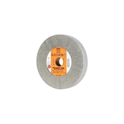 PFERD Polinox 48207 Convolute Non-Woven Abrasive Wheel, 6 in Dia, 1 in Center Hole, 1 in W Face, Fine Grade, Silicon Carbide Abrasive