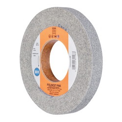 PFERD Polinox 48214 Convolute Non-Woven Abrasive Wheel, 8 in Dia, 3 in Center Hole, 1 in W Face, Fine Grade, Silicon Carbide Abrasive