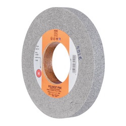 PFERD Polinox 48215 Convolute Non-Woven Abrasive Wheel, 8 in Dia, 3 in Center Hole, 1 in W Face, Fine Grade, Silicon Carbide Abrasive