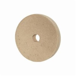 PFERD 48690 Round Felt Polishing Wheel, 1-1/4 in Dia x 1/4 in THK, 1/4 in Center Hole
