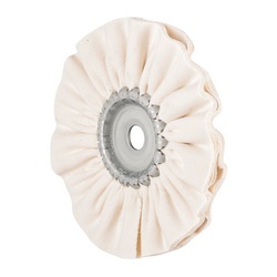 PFERD 48721 Cloth Ring, 4 in Dia x 3/8 in THK, 3/8 in Center Hole