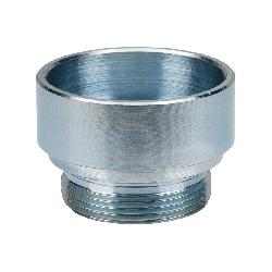 Porter-Cable 42048 Template Guide, 1-35/64 in OD, For Use With Standard Router, 1-3/8 in ID, 17/32 in Distance Past Base