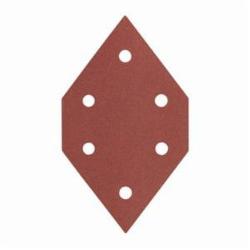 Porter-Cable 767601005 Diamond Shape PSA Coated Sanding Sheet, 3-1/8 in L x 2 in W, 100 Grit, Aluminum Oxide Abrasive, Paper Backing